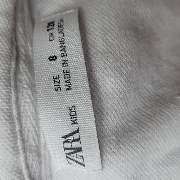 Zara kids polo short (white) - Picture 3 of 3